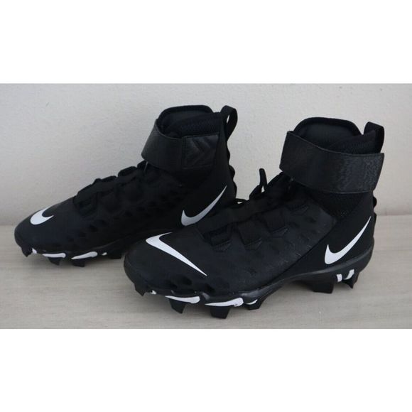 Nike BV0151 001 Men's Sz 7 W Black Force Savage Shark 2 Mid Football Cleats - Picture 3 of 10